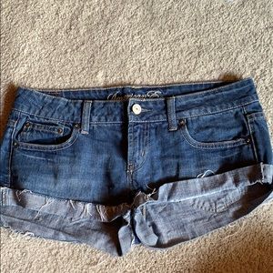 American eagle outfitters denim jean shorts